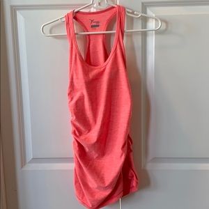 Orange athletic tank